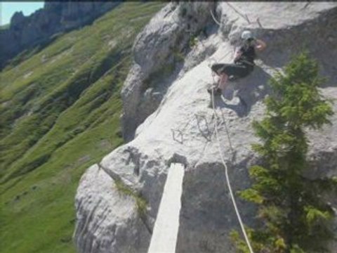 Via ferrata de la Tour du Jalouvre au Grand Bornand