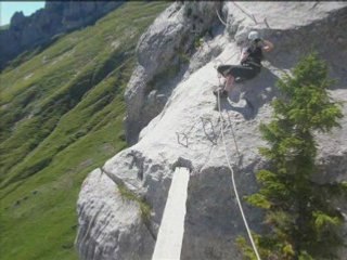 Via ferrata de la Tour du Jalouvre au Grand Bornand