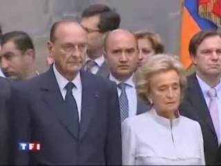 le Président Jacques Chirac en Arménie 2006