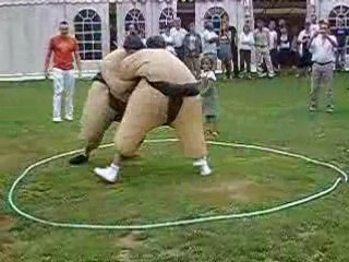 combat amical de cousins sumo !!!