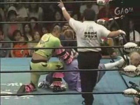 Michinoku Pro - Shanao vs Takeshi Minaminno