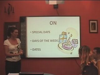 English Grammar Prepositions Time