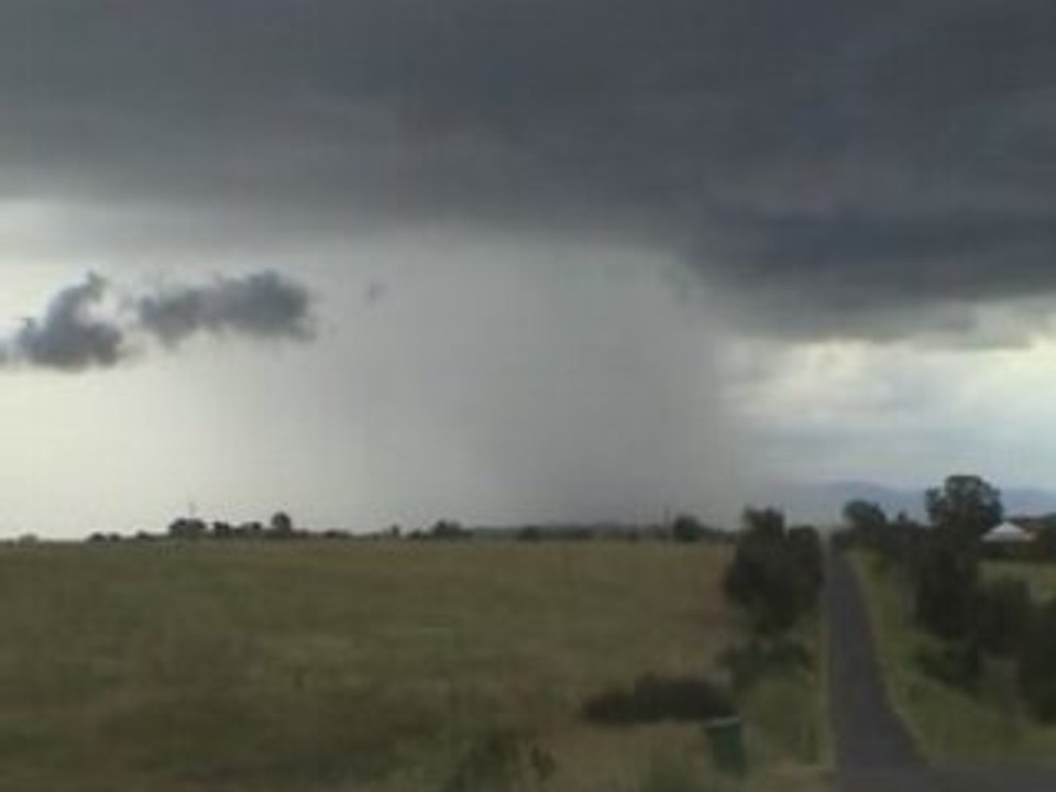 Timelapse d'un orage