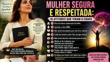 UMA MULHER SEGURA NÃO PRECISA DA APROVAÇÃO DE NINGUÉM | Provérbios 31:25