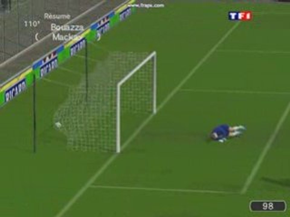 Controle et superbe reprise