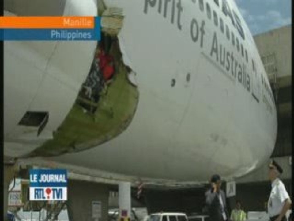 Un 747 troué chute de 6000m avec 365 passagers Philippines