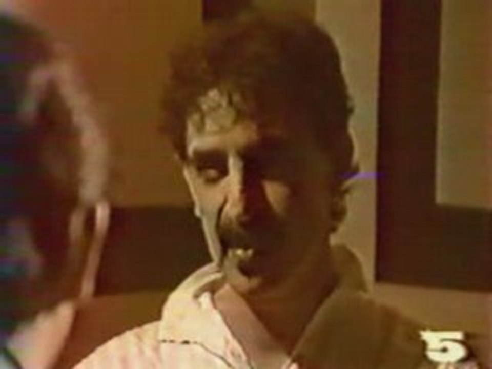 Frank Zappa - Interview Ardisson 88  - La 5