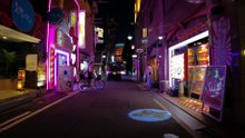 4K Night POV Walk Fukuoka Japan｜Neon‑lit Nakasu Riverfront Evening Stroll