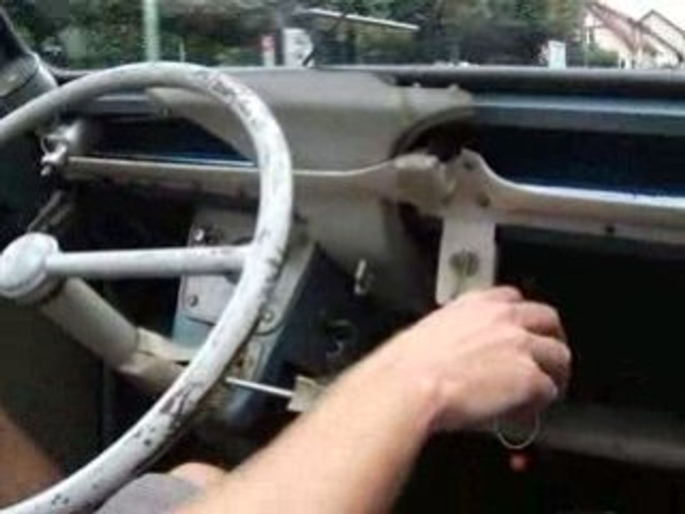 1er roulage 2cv 1962 avant controle technique