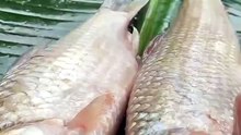 Fish Fry in Banana Leaf 🐟🍃🔥  Crispy & Delicious!