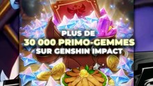 Tuto comment gagner 30 000 primos gemmes sur Genshin Impact Fr guide astuce primogem Zevent 2026 #GenshinImpact #gaming #genshin #zevent #zevent2026