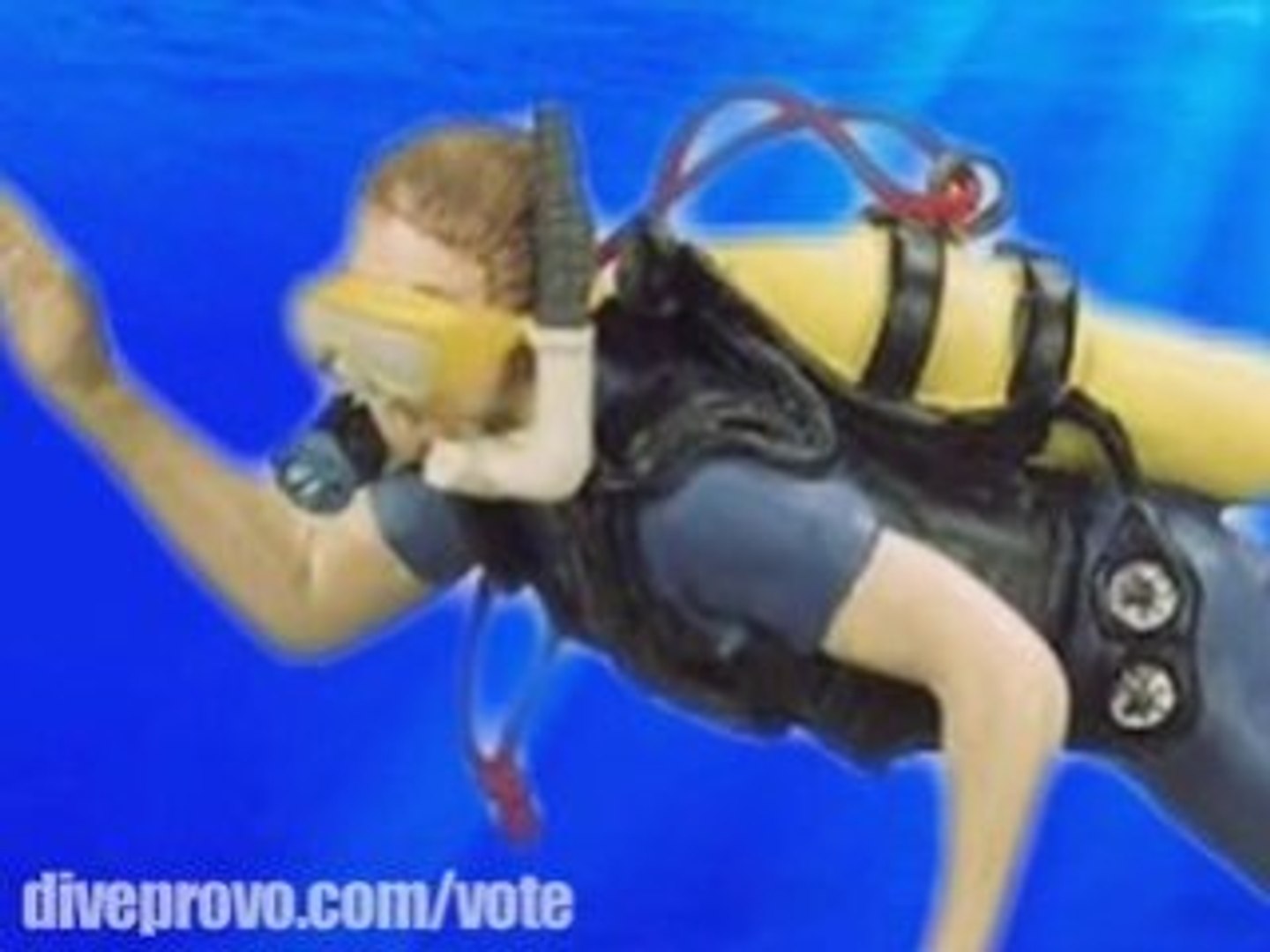 Ansel gets underwater Plastic Surgery