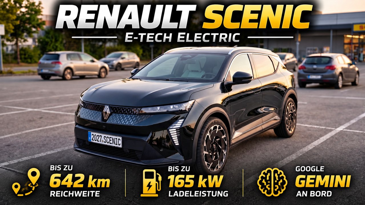 2027 renault scenic e-tech electric: bis zu 642 km reichweite