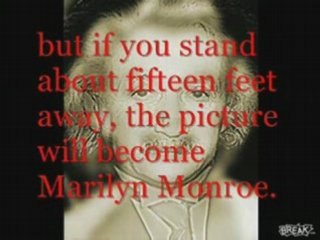 Albert Einstein Optical Illusion