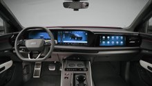 Audi SQ9 SUV Interior Design in Studio