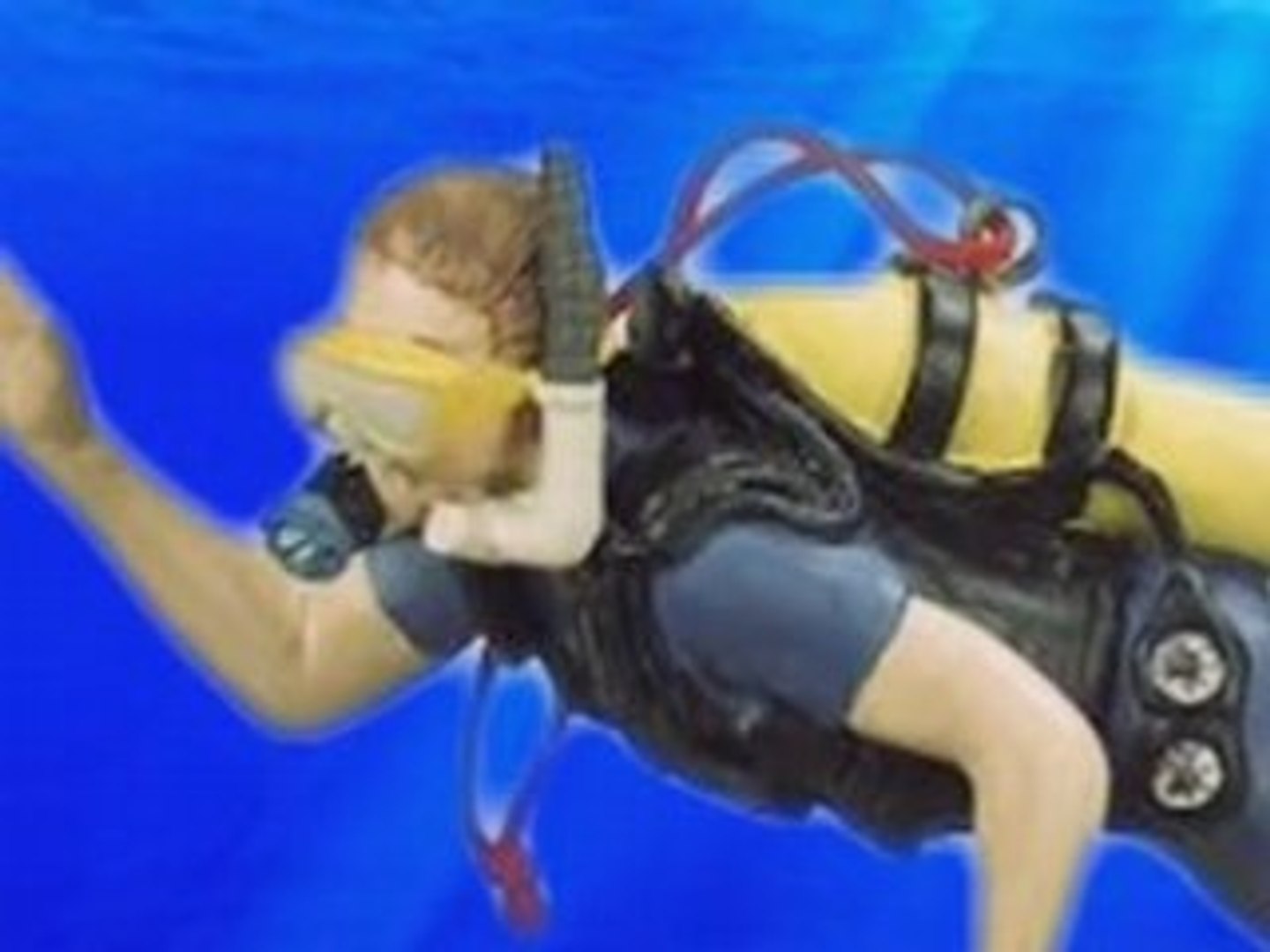 Ansel gets underwater Plastic Surgery