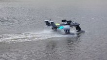 HALIAが水上で実動：実機プロトタイプのテスト映像