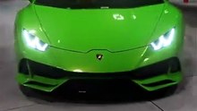💚 Midnight Lamborghini Fuel Stop 🌙🔥 Supercar Vibes After Dark