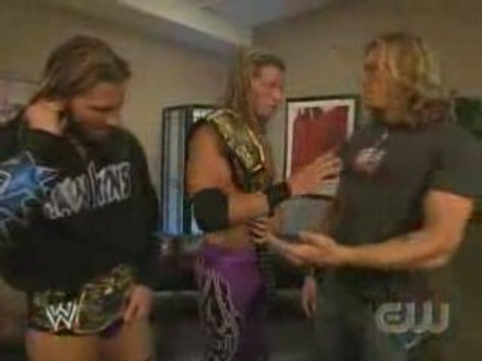 WWE Smackdown 7/25/08 Hawkins & Ryder blow off Edge