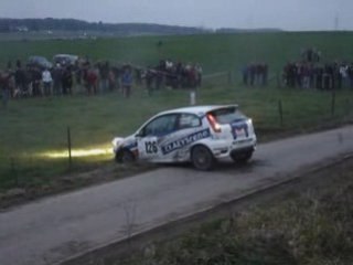 Crash rallye du condroz