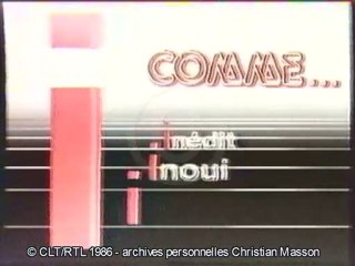 1986 Extraits "I Comme" Robert Diligent (PART1)