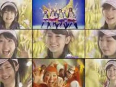 Berryz Koubou - Yuke Yuke Monkey Dance Montage