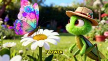 How Do Butterflies Live? | From Egg to Adult Butterfly | Grasshopper Learns.