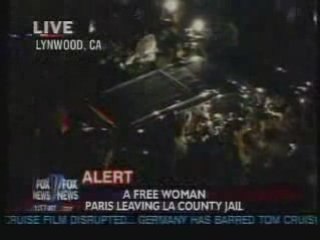 Paris hilton sort de prison