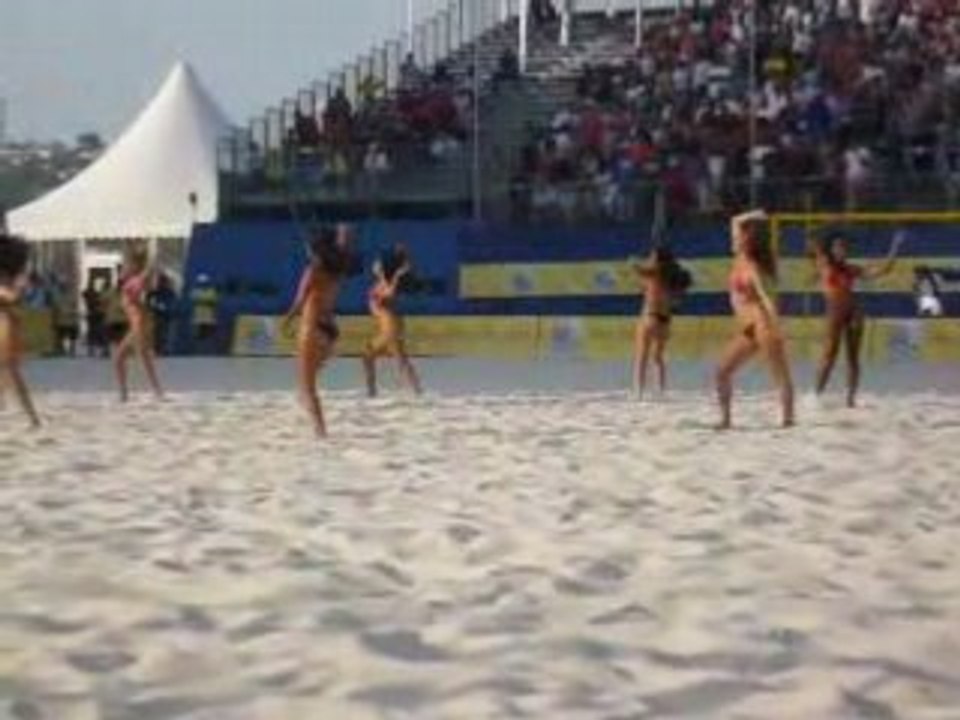 cheerleaders Beachsoccer Marseille Part II