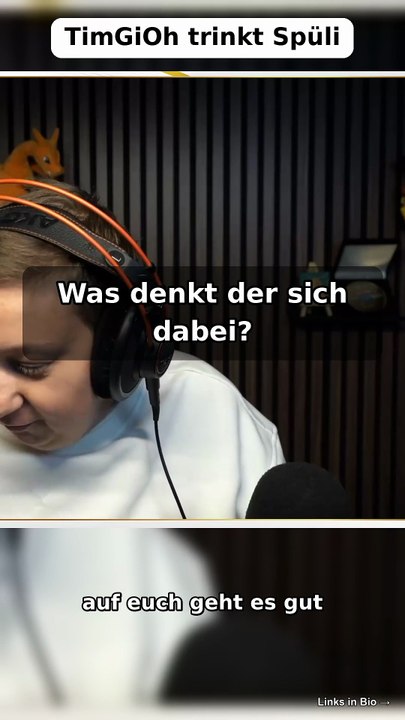 TimGiOh trinkt Spüli