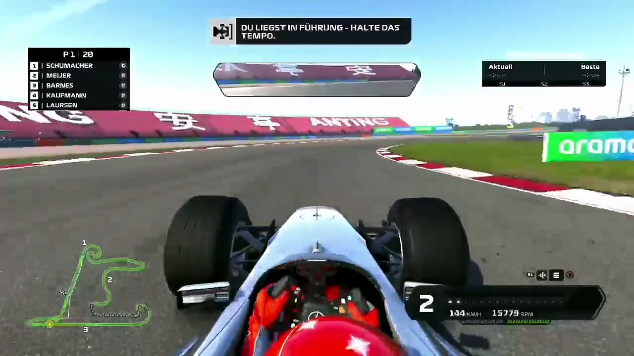 Lets play f1 20 großer preis von china 1998