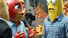 AAJ ALOO KO KYA HO GAYA? 😱🥔 | Aakhir Kya Hua Aloo Ke Saath? 😭 | ARN AI CARTOON #shorts