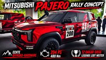Mitsubishi Pajero Rally Concept: Rallye-DNA trifft auf Offroad-Technik