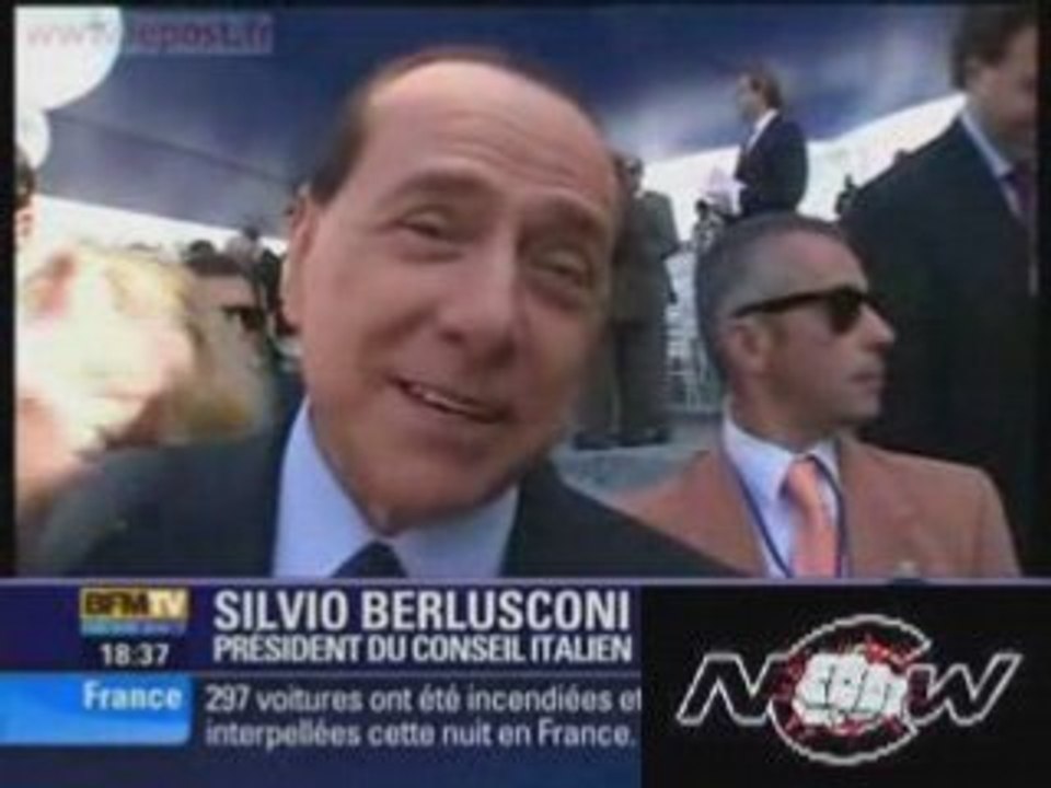 Silvio Berlusconi a Pigalle