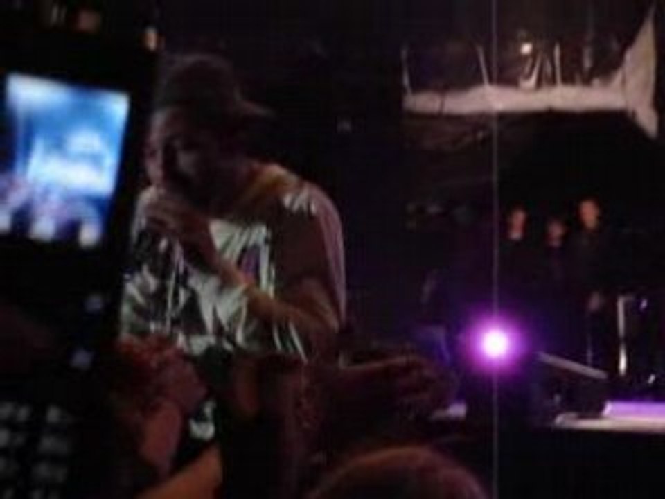 Christophe Maé dans la foule