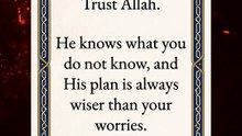 Allah Par Bharosa Rakho | Best Islamic Status | Overthinking Solution in Islam