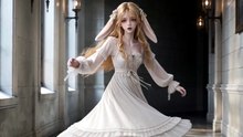 The little bunny was used to kneeling, but he wanted to teach her she was worth cherishing.