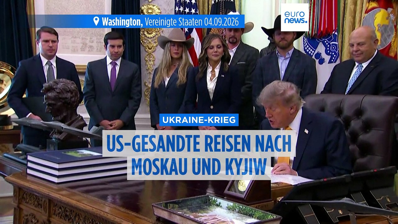 Berichte: US-Sondergesandte Witkoff und Kushner in Moskau eingetroffen