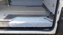 Camper Van Sliding Door Draft Cushion | No Sewing Required