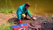 We Pulled These TERRIFYING POPPY PLAYTIME Monsters from the Bottom While Magnet Fishing!