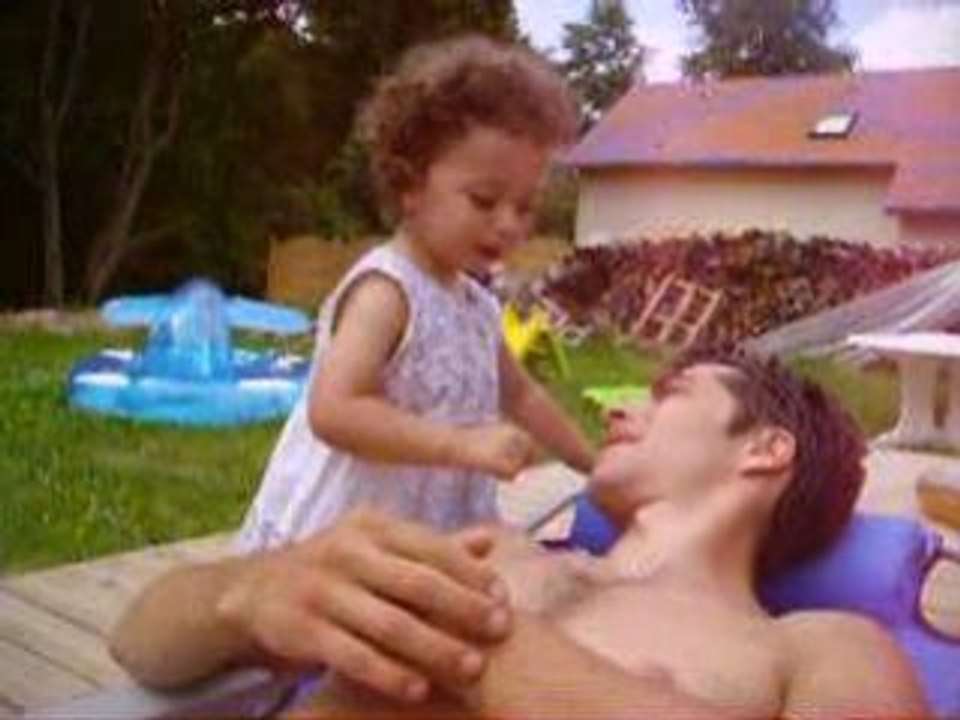 ma fille avec son papa