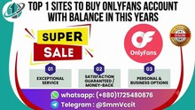 How To Bu'''''''y a OnlyFans Accounts With Balance Reddit