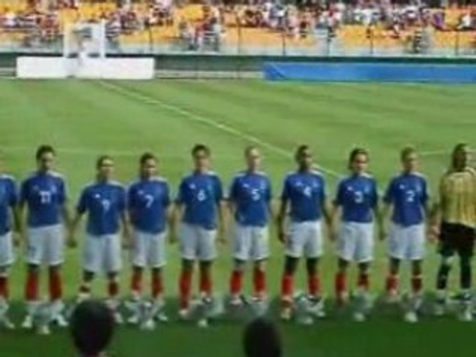 Soutienà notre marraine Match International FRANCE AUTRICHE