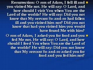 Hadith Qudsi Series-4