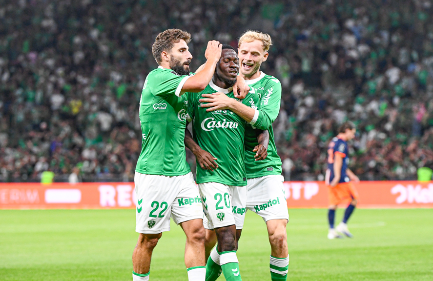 Ligue 2 : Le TGV Saint-Etienne déferle sur Montpellier