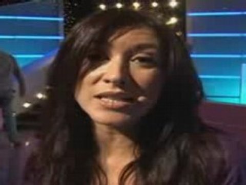 Valeria Archimo en un Backstage de La Mamá del año