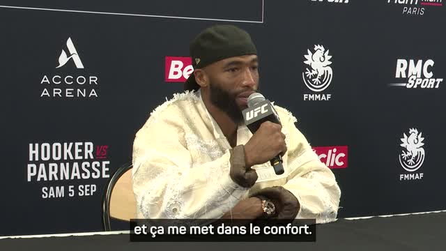 UFC Paris - Parnasse : "Ça fait super plaisir de voir tous les Français me soutenir"