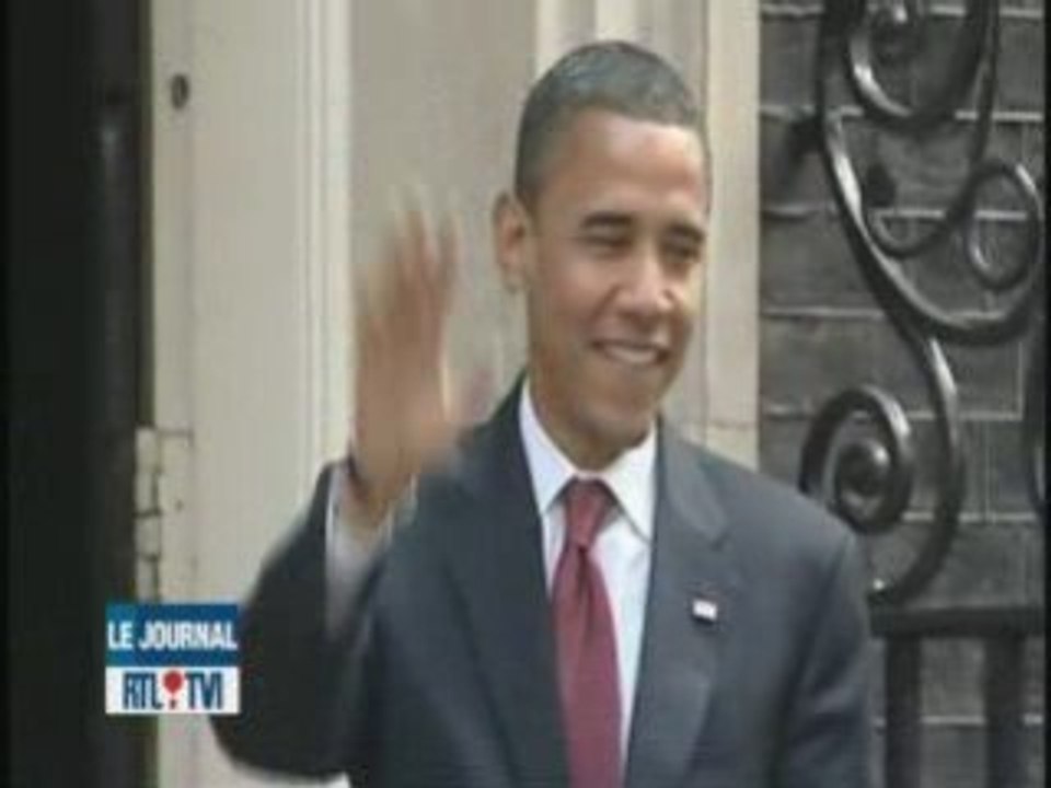 Londres Reçoit OBAMA Sans Se Coucher Comme Paris