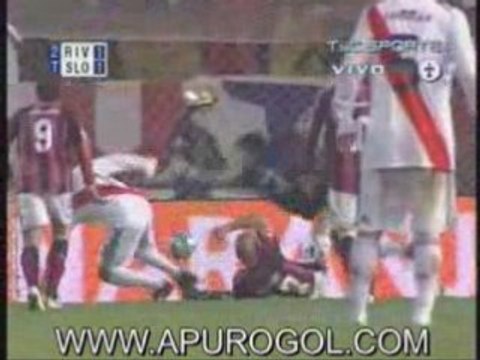 River 1 (5) San Lorenzo 1 (6) Goles Romeo Ortega penales