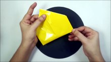 DIY Origami Button Pouch | Easy Paper Craft Storage